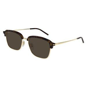 A0693Z New GUCCI Gold Square GG1733SK 002 Sunglasses Women